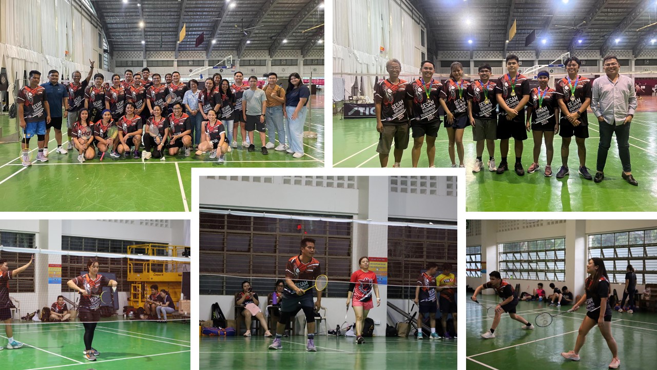 Smashing success: SESAM hosts the 1st Badminton Smash Tournament